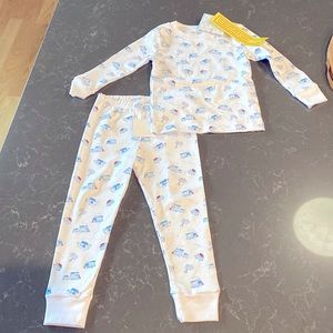 Kissy Kissy Rickety Railroad Toddler Pajama Set